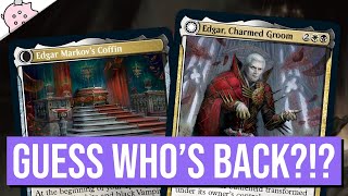 Guess Whos Back  Edgar Charmed Groom  Markovs Coffin  Innistrad Crimson Vow Spoiler  MTG [upl. by Cadmar]