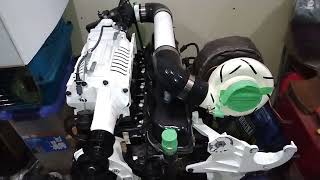 Nicks CRAZY Superturbocharged Efi Ford 300 Inline 6 Part 1 [upl. by Haelem]