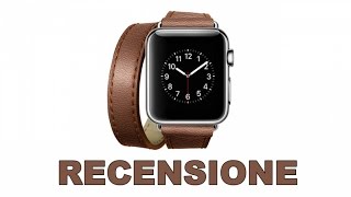 Cinturino a doppio giro di Lucrin per Apple Watch  Recensione [upl. by Ahsoym]