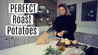 HOW TO MAKE THE PERFECT ROAST POTATOES  KERRY WHELPDALE [upl. by Eugine]