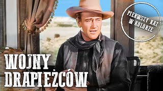 Wojny drapieżców  John Wayne  Polski Lektor  KOLOROWY [upl. by Wehner]