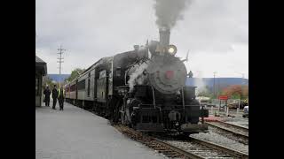 Steam Everett Railroad 260 11 Departs the Station [upl. by Akenet]