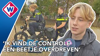 Op pad met de politie agenten controleren fatbikes [upl. by Halley]