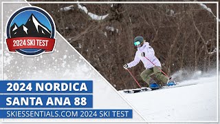 2024 Nordica Santa Ana 88  SkiEssentialscom Ski Test [upl. by Doone]