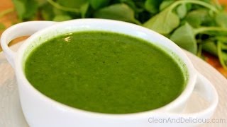 Clean Eating Watercress Soup [upl. by Aserat]