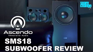 DUAL Ascendo SMS18 Subwoofer Review amp Setup  More Than a Home Theater Subwoofer [upl. by Neela]