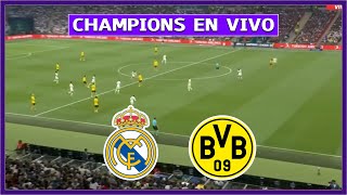 🔴 REAL MADRID vs BORUSSIA DORTMUND EN DIRECTO ⚽ JUEGA KYLIAN MBAPPE CHAMPIONS LEAGUE 2024 [upl. by Ymmac]