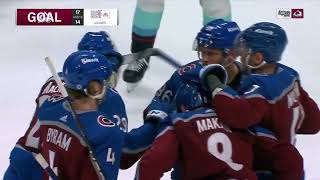 Mikko Rantanen 01 vs Seattle [upl. by Niriam962]