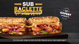 SUBWAY  SUB RACLETTE [upl. by Arec]