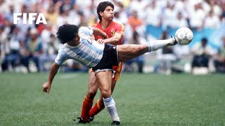 Argentina 20 Belgium  1986 FIFA World Cup  Match Highlights [upl. by Haras98]