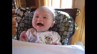 baby laughing uncontrollably hysterical [upl. by Thorncombe]