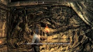 Skyrim Alduins Wall  Tajemství Alduinovy zdi  Puzzle [upl. by Bradski86]