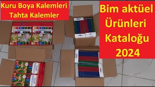 Bim aktüel Ürünleri Kataloğu 2024 Kuru Boya Kalemleri  Tahta Kalemler  Kırtasiye ürünleri keşfet [upl. by O'Brien541]