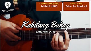 Kabilang Buhay  Bandang Lapis  Easy Chords  Guitar Tutorial [upl. by Lemak]