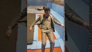 Trampolining in a Suit  Air Space East Kilbride [upl. by Ahsart]