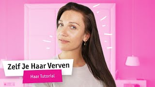 Zo verf je eenvoudig zelf je haar  Haar tutorial  Kruidvat [upl. by Ametaf]