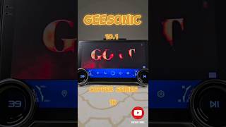 GEESONIC 101 ANDROID PLAYER geesonic android car automobile trending newsong music carplay [upl. by Renell307]