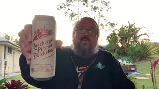 Radeberger Pilsner Zwickelbier 48 ABV  SwillinGrog Beer Review [upl. by Dnalrag]