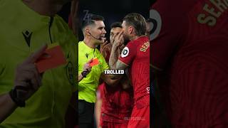 When Sergio Ramos Got Trolled By Referee [upl. by Eigla272]