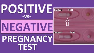 Pregnancy Test Positive vs Negative Results Time Lapse [upl. by Mandie644]