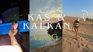 kaş amp kalkan tatil vlogu✨🌊  KAŞTA NAPILIR   patara tekne turu kaputaş plajı… [upl. by Rastus]