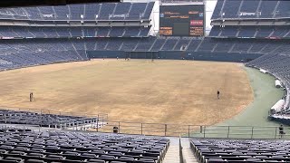 One last look at Jack MurphyQualcommSDCCU Stadium before its demolished [upl. by Yssep]