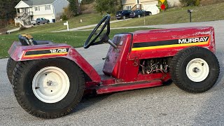 Race Mower Murray Build part 1 [upl. by Ardnauqal]