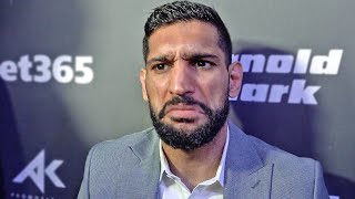 POPPADOM CHIN NO RESPECT  Amir Khan BLASTS KELL BROOK RACIST REMARK [upl. by Nidroj296]