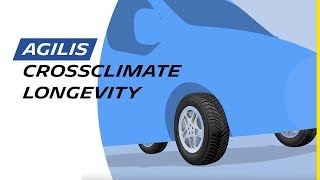 Michelin Agilis CrossClimate n°1 in longevity  Michelin [upl. by Eelorac767]