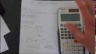 Casio Fx 991ES Plus Calculus Integration and Differentiation Tutorial [upl. by Yenohtna]