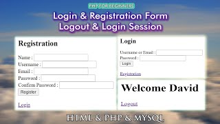 How to Create Multi User Login Form in PHP using MySQL Database With Source Code [upl. by Ativet]