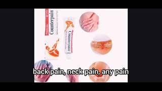 backpain counterpain medicine [upl. by Ekihc68]