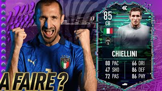 FIFA 22 AVIS SBC GIORGIO CHIELLINI FLASHBACK A FAIRE OU DOUILLE [upl. by Eirahcaz234]