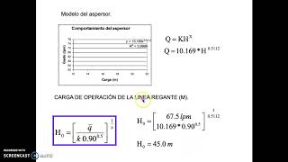 Diseño Agronómico e hidráulico Parte 2 [upl. by Riem]