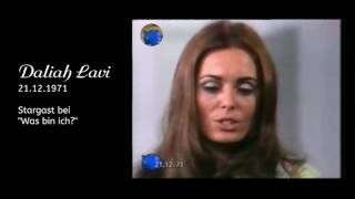 Daliah Lavi bei quotWas bin ichquot am 21121971 [upl. by Carolyn]