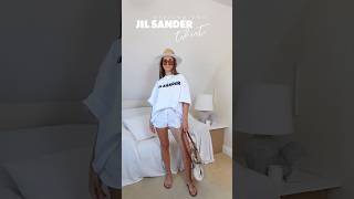 JIL SANDER TSHIRT OUTFIT IDEAS  INSPIRATION [upl. by Neeneg]