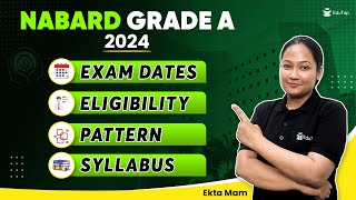 NABARD Grade A 2024 Complete Information  Exam Dates Pattern Eligibility Syllabus NABARD 2024 [upl. by Norry]