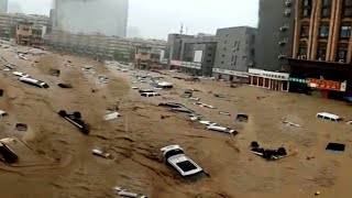 Largest city in Ecuador is sinking Severe flooding in Guayaquil due to Cyclone Yacu [upl. by Siwel]