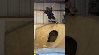 John Worthington First Try Lap at Metro Mini Bowl 50 Doorway Boneless Fakie skateboarding shorts [upl. by Tica886]