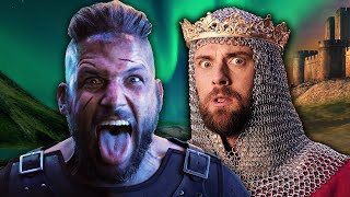 Ragnar Lodbrok vs Richard The Lionheart Epic Rap Battles of History [upl. by Smaj]