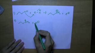 Acid Catalyzed Dehydration of Alcohols [upl. by Harrod]