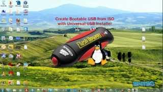 Create Bootable USB from ISO with Universal USB Installer [upl. by Autry]