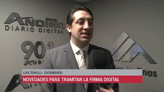 NOVEDADES PARA TRAMITAR LA FIRMA DIGITAL [upl. by Kealey]