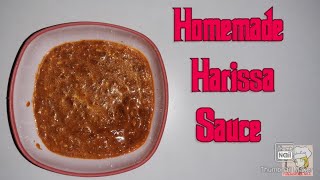 Harissa Sauce recipe  Homemade Harissa Sauce  Harissa Sauce at home [upl. by Bronson]