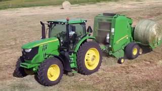 Zero Series Round Balers and Plus2 Accumulators  John Deere Balers [upl. by Dawes]