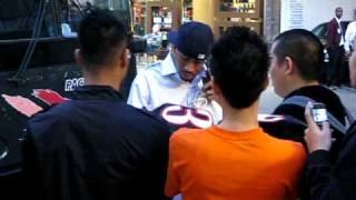 Allen Iverson Signs Autographs [upl. by Herbst20]