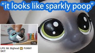 My MOM reacts to my LPS video 😨 LPS Mr Bighead [upl. by Harmaning]