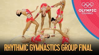 Rhythmic Gymnastics Group Final  Rio 2016 Replays [upl. by Oicor267]