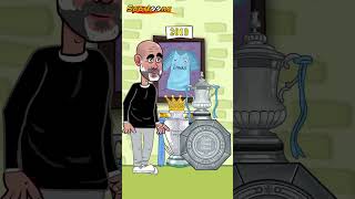 All the honors of Pep Guardiola in Man City🏆 mancity football guardiola premierleague [upl. by Det]