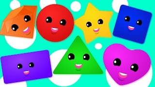 The Shapes Song  Learn Shapes and Lots More Nursery Rhymes Collection  Kids Songs [upl. by Strong]